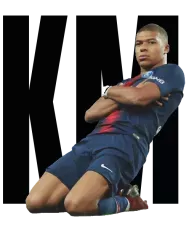 T-shirt homme personnalisé - Sport - "Mbappé KM"