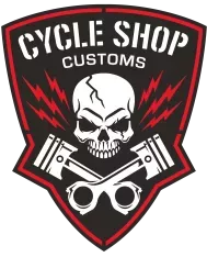 T-shirt homme personnalisé - Moto tout terrain - "Cycle shop"