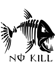 T-shirt homme personnalisé - Chasse et pêche - "No kill"
