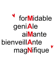 Tablier personnalisé – "Formidable Maman"