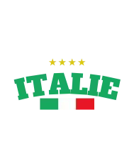 T-shirt homme personnalisé - Football - "Maillot de foot ITALIE"