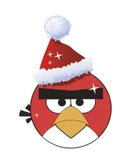 Body personnalisé – "Angry bird de Noël"