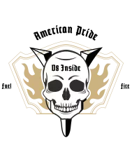 T-shirt homme personnalisé - Muscle car et usa - "American Pride"