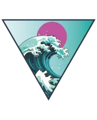 T-shirt homme personnalisé - Mers et océans - "Vague japonaise"