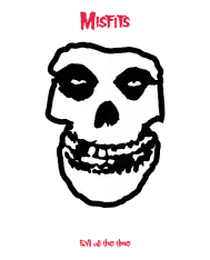 T-shirt homme personnalisé - Citations Musique - "Evil all the time"