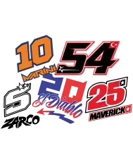 T-shirt homme personnalisé - MotoGP - "TEAM MotoGP"