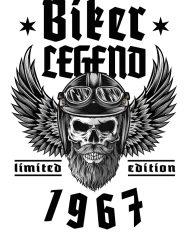 T-shirt homme personnalisé - Cadeau - "Biker legend limited edition..."