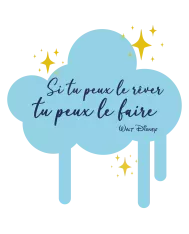 Body personnalisé – "Si tu peux le rêver" dos