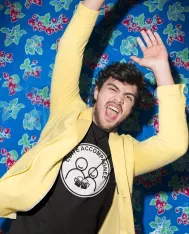 T-shirt homme 100% coton bio - Humour - "Cuite accompagnée"