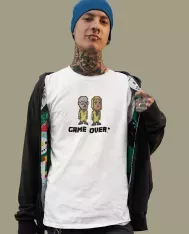 T-shirt homme personnalisé - Films et séries - "Game over"