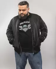 T-shirt homme personnalisé - Moto tout terrain - "Born to ride"