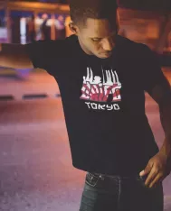 T-shirt homme personnalisé - JDM & Culture Japonaise - "Drift Tokyo"