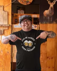 T-shirt homme personnalisé - Évènements - "Sous pression"