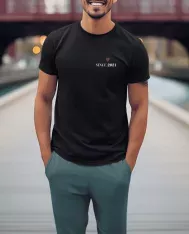 T-shirt homme personnalisé - Cadeau - "SINCE..." Amour