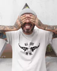 T-shirt homme personnalisé - Citations Musique - "All eyes on me"
