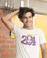 T-shirt homme personnalisé - Sport - "MAMBA OUT"