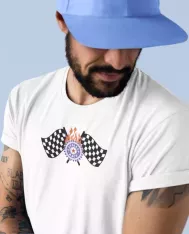 T-shirt homme personnalisé - JDM & Culture Japonaise - "Race flag"