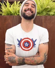 T-shirt homme personnalisé - Personnages - "Captain D"