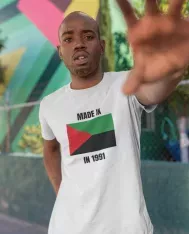 T-shirt homme personnalisé - Villes et voyages - "la Martinique"