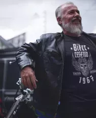 T-shirt homme personnalisé - Cadeau - "Biker legend limited edition..."
