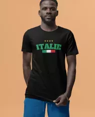 T-shirt homme personnalisé - Football - "Maillot de foot ITALIE"