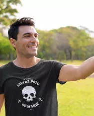 T-shirt homme personnalisé - Évènements - "Notre pote se marie"