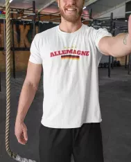 T-shirt homme personnalisé - Football - "Maillot de foot ALLEMAGNE"