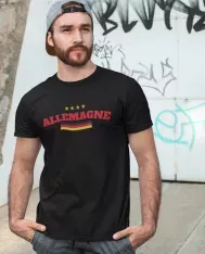 T-shirt homme personnalisé - Football - "Maillot de foot ALLEMAGNE"