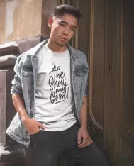 T-shirt homme personnalisé - Citations Famille / Motivation - "The show must go on"