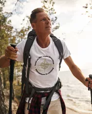 T-shirt homme personnalisé - Van - "Adventure is calling"