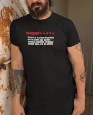 T-shirt homme personnalisé - EVG - "Wanted"