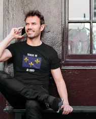 T-shirt homme personnalisé - Villes et voyages - "l'Île-de-France"
