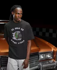 T-shirt homme personnalisé - Humour - "Je suis en roue libre"