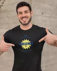 T-shirt homme personnalisé - Évènements - "Ici c'est la team"