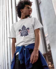 T-shirt homme personnalisé - Villes et voyages - "Toronto maple leafs"