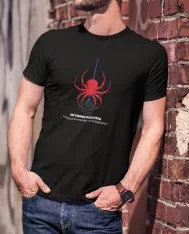 T-shirt homme personnalisé - Personnages - "Un grand pouvoir"