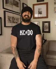 T-shirt Homme 100% Coton Bio - Humour - "KCDQ"