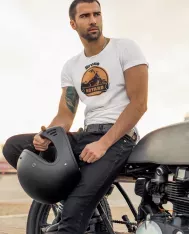 T-shirt homme personnalisé - Moto - "Le motard"