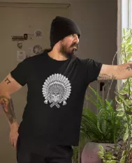 T-shirt homme personnalisé - Historiques - "Dead Indian Chief"