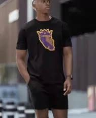 T-shirt homme personnalisé - Sport - "Lebron THE KING"