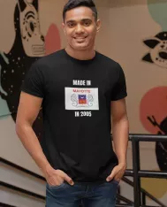 T-shirt homme personnalisé - Villes et voyages - "Mayotte"