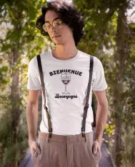 T-shirt homme personnalisé - Citation - "L'art de vivre"