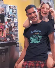 T-shirt homme personnalisé - Van life - "...We choose the beach life"