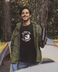 T-shirt homme personnalisé - J'peux pas - "Je peux pas j'ai chasse"