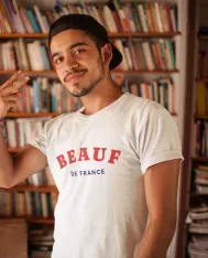 T-shirt homme personnalisé - Humour - "Beauf de France"