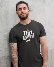 T-shirt homme personnalisé - Diables et Diablesses - "Dirt devil"
