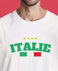 T-shirt homme personnalisé - Football - "Maillot de foot ITALIE"