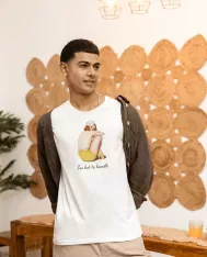 T-shirt homme personnalisé - Vintage - "Too hot to handle"