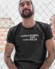T-shirt homme personnalisé - JDM & Culture Japonaise - "Wheel gap kills"