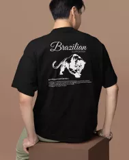 T-shirt homme personnalisé - Football - "Brazilian supporter..."